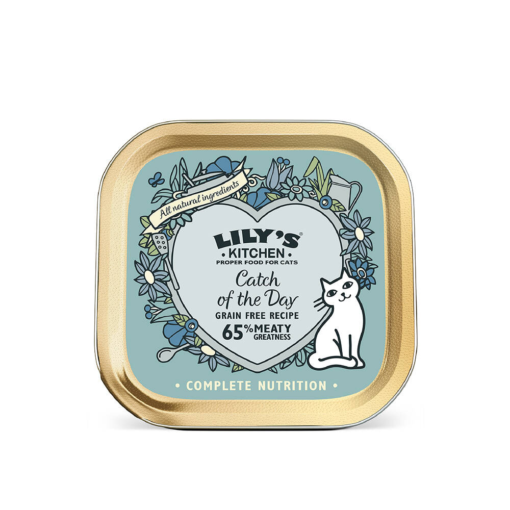 Lily's kitchen adult catch of the day wet kattenvoer 38 x 85g