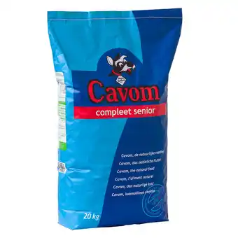 Zooplus 20kg compleet senior cavom hondenvoer aanbieding