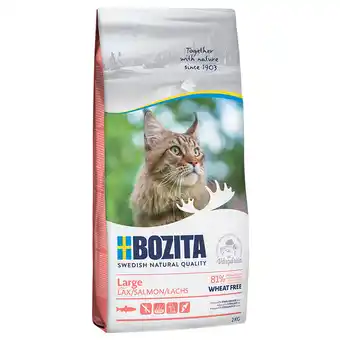 Zooplus 2kg tarwevrij large bozita kattenvoer aanbieding