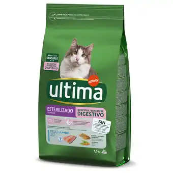 Zooplus 4,5kg(3x1,5kg) ultima cat sterilized sensible forelle katzenfutter trocken aanbieding