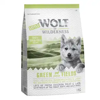 Zooplus 2x1kg little junior mix, 2 varianten: lam en eend wolf of wilderness hondenvoer aanbieding