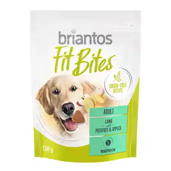 Zooplus 3x150g briantos 'fitbites' lam met aardappel & appel navulverpakking hondensnacks aanbieding