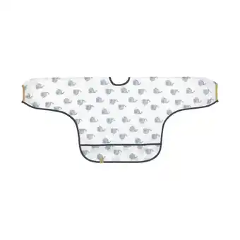 Babypark Laessig little water longsleeve slabbetje whale aanbieding