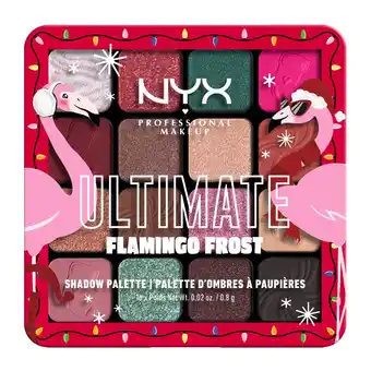 Douglas Nyx professional makeup holiday collection flamingo frost eyeshadow palette aanbieding