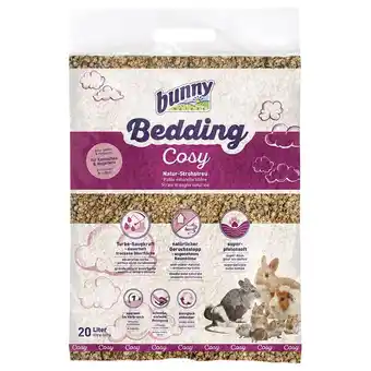 Zooplus Bunny bedding cosy - dubbelpak: 2 x 20 l aanbieding