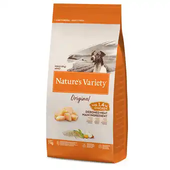 Zooplus Nature's variety original mini adult kip hondenvoer - dubbelpak: 2 x 7 kg aanbieding