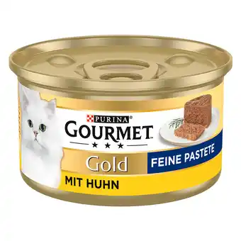 Zooplus 12x85g gold paté kip gourmet kattenvoer aanbieding