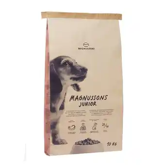 Zooplus 2 x 10kg magnusson junior droogvoer aanbieding