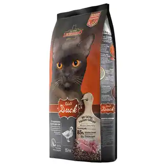 Zooplus 2x15kg adult eend leonardo kattenvoer aanbieding