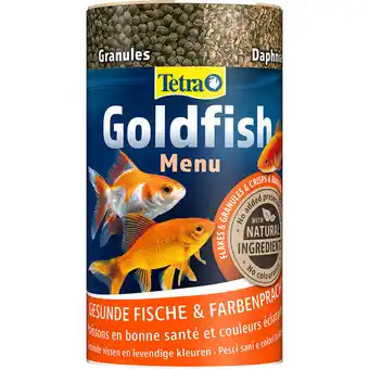 Zooplus 250 ml goldfish menu tetra vissenvoer aanbieding