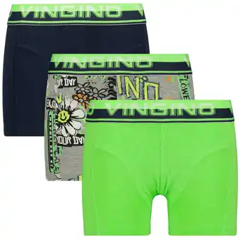 Vingino Boxershort b-232-5 funky print 3 pack aanbieding