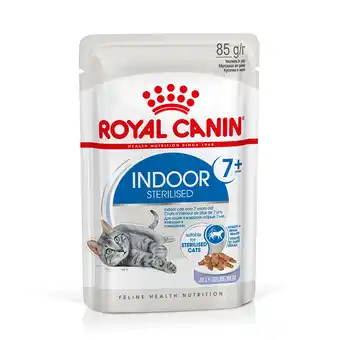 Zooplus 48x85g indoor sterilised 7+ in gelei royal canin kattenvoer aanbieding