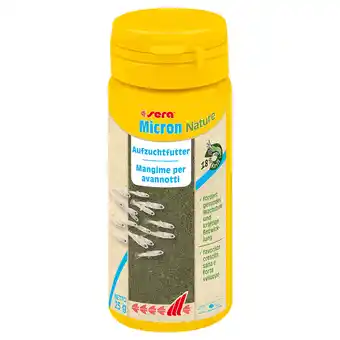 Zooplus Sera micron nature - dubbelpak: 2 x 50 ml aanbieding