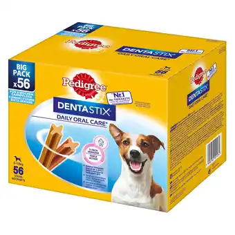 Zooplus 168 stuks voor kleine honden (5-10 kg) dagelijkse gebitsverzorging pedigree dentastix aanbieding