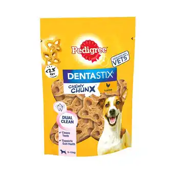 Zooplus Pedigree dentastix chewy chunx voordeelpakket: 5 x 68 g mini hondensnacks met kip (voor kleine honden) aanbieding