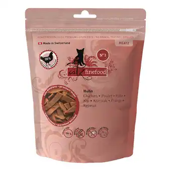 Zooplus 45g meatz 2 x n°3 kip catz finefood kattensnacks aanbieding