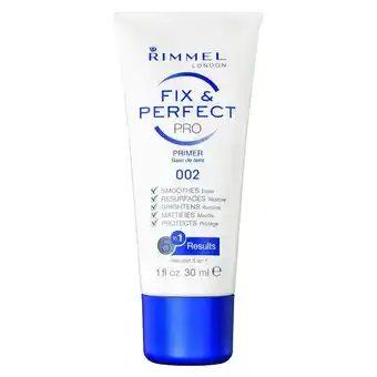 Douglas Rimmel london fix & perfect pro primer aanbieding