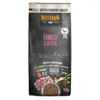 Zooplus 2x12,5kg finest croc belcando hondenvoer aanbieding