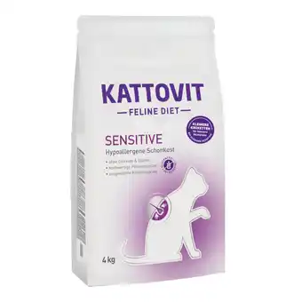 Zooplus 2x4kg sensitive protein kattovit kattenvoer aanbieding