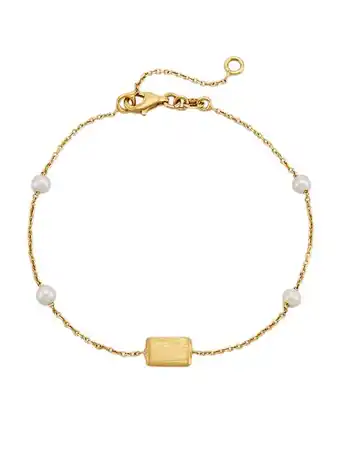 Klingel Armband met cultivé zoetwaterparels amy vermont wit aanbieding