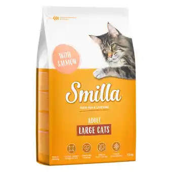 Zooplus 2x10kg adult xxl-brokken met zalm smilla kattenvoer aanbieding