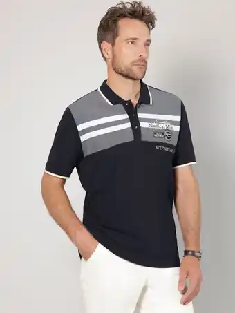 Klingel Poloshirt met borduursel roger kent marine aanbieding