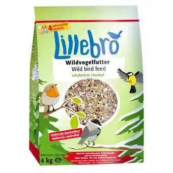 Zooplus Lillebro wildvogelvoer schaalvrij - 12 kg (3 x 4 kg) aanbieding