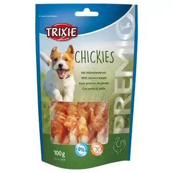 Zooplus 100g chickies trixie hondensnacks aanbieding