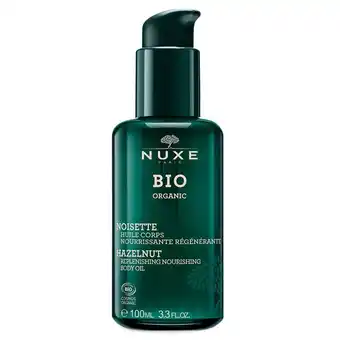 Douglas Nuxe bio organic hazelnut replenishing nourishing body oil aanbieding