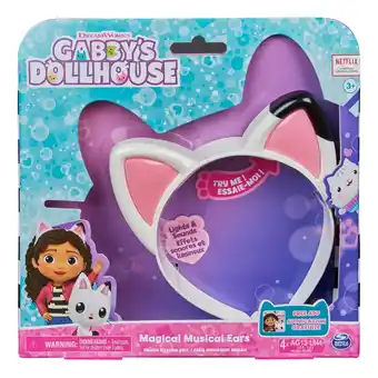 Toys2Play Gabby's dollhouse gabby's magische  muzikale-kattenoren aanbieding