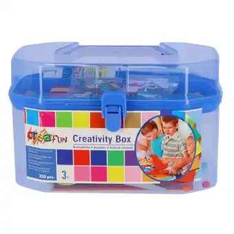 Toys2Play Knutselkoffer creafun 250 delig assorti aanbieding