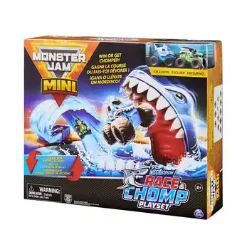 Toys2Play Monster jam mini megalodon race en chomp playset aanbieding