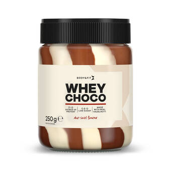 Body & Fit Whey choco - body & fit - duo swirl - 250 gram aanbieding
