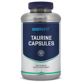 Body & Fit Taurine capsules - body & fit - 180 capsules aanbieding