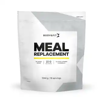 Body & Fit Low calorie meal replacement | body & fit | cappuccino | 1,04 kg (18 shakes) aanbieding