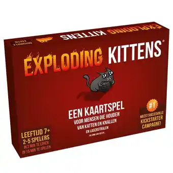 Toys2Play Spel exploding kittens nl aanbieding