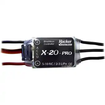 Conrad Hacker x-20-pro bec brushless snelheidsregelaar voor rc vliegtuig aanbieding