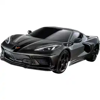 Conrad Traxxas 1:10 rc auto sportwagen corvette stingray 4tec 3.0 zwart brushed aanbieding