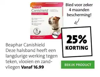 Intratuin Beaphar Canishield 25% Korting aanbieding