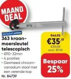 Toolstation Telescopisch aanbieding
