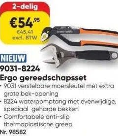 Toolstation Ergo gereedschapsset aanbieding