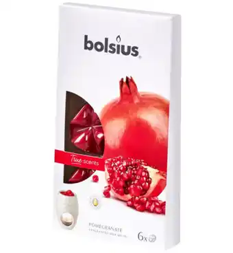 Drogisterij.net Bolsius true scents waxmelts pomegranate (6st) aanbieding