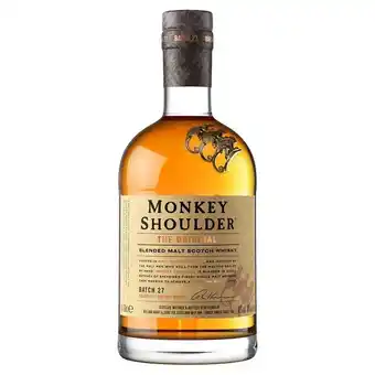 Dirck 3 Monkey shoulder blended malt whisky 70 cl aanbieding