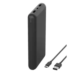 MediaMarkt Belkin 20k powerbank usb-c 15 w zwart aanbieding