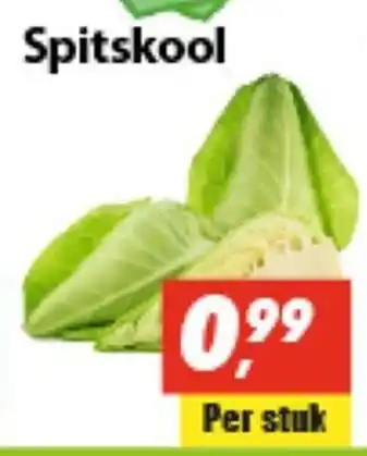Tanger Markt Spitskool aanbieding