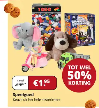 Voordeeldrogisterij Speelgoed aanbieding