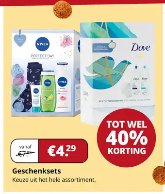 Voordeeldrogisterij Geschenksets aanbieding