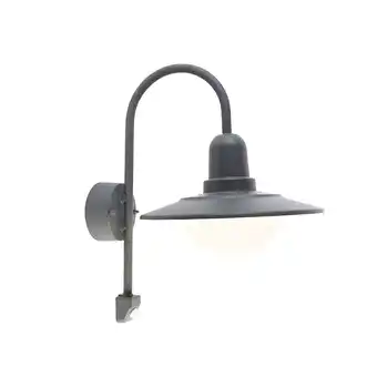 Lampenlicht.nl Moderne buiten wandlamp zwart ip44 bewegingssensor - herman aanbieding