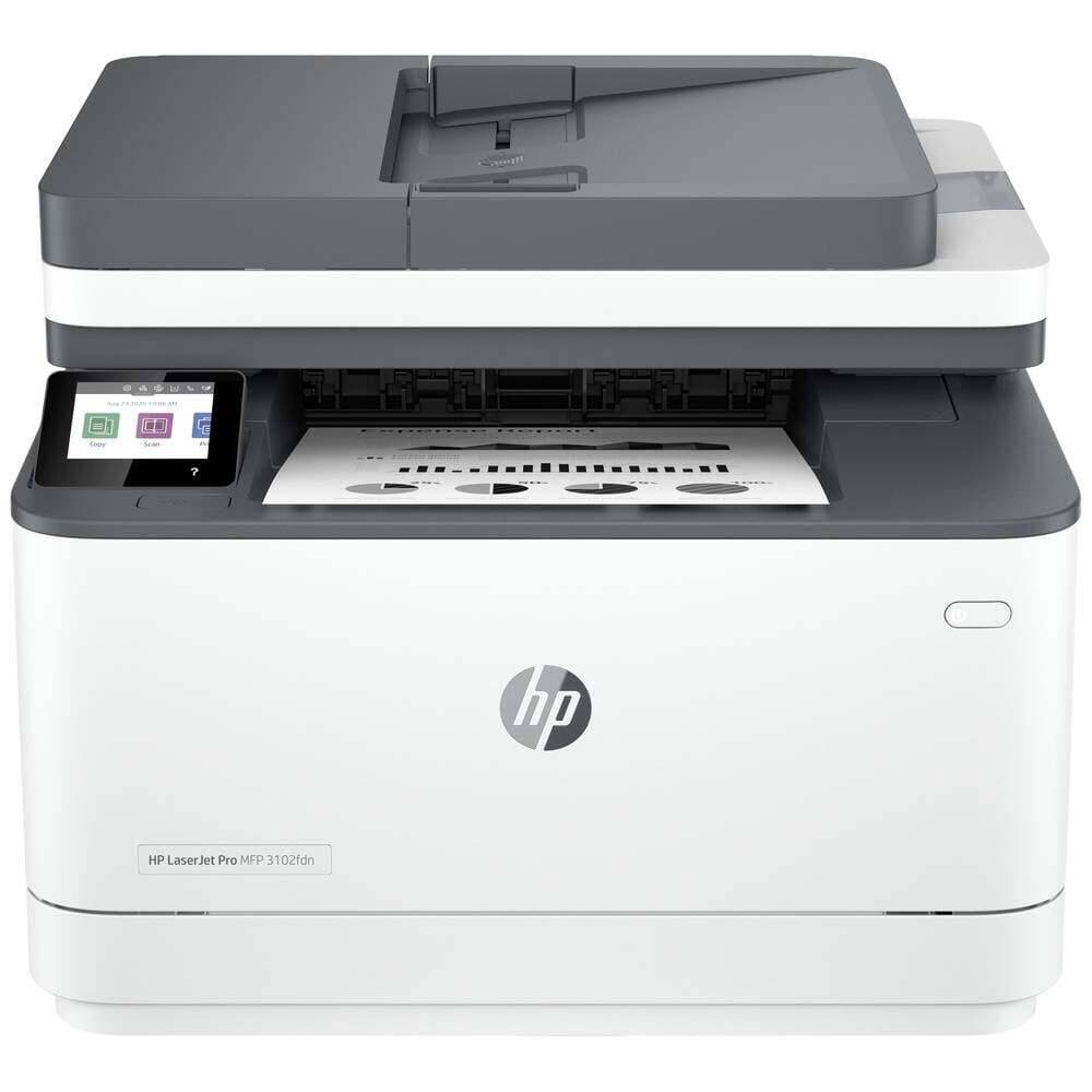 Hp laserjet 3102fdn multifunctionele laserprinter (zwart/wit) a4