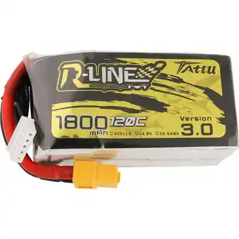 Conrad Tattu lipo accupack 14.8 v 1800 mah aantal cellen: 4 120 c softcase xt60 aanbieding